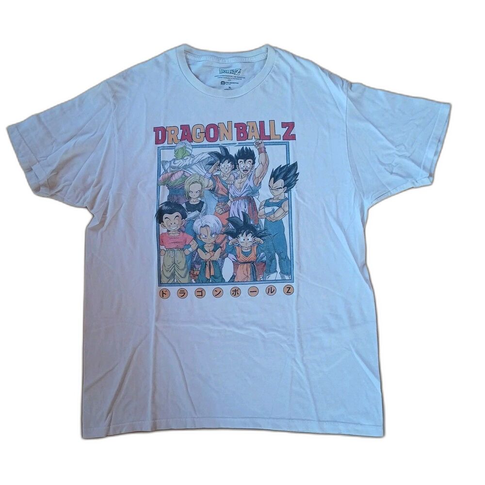 Dragon Ball Z Toei Animation Bird Studio Graphic T-Shirt DragonballZ White XL